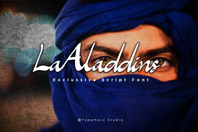 LaAladdins Schriftart