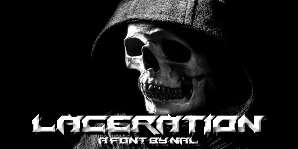 Laceration Schriftart