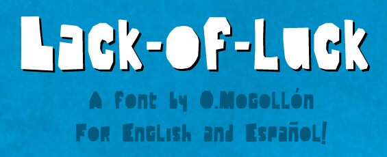 Lack-of-luck Schriftart