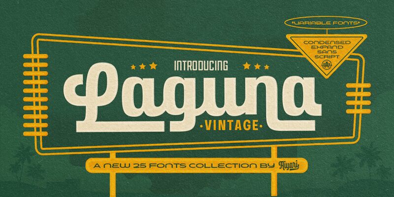 Laguna Vintage Script Font