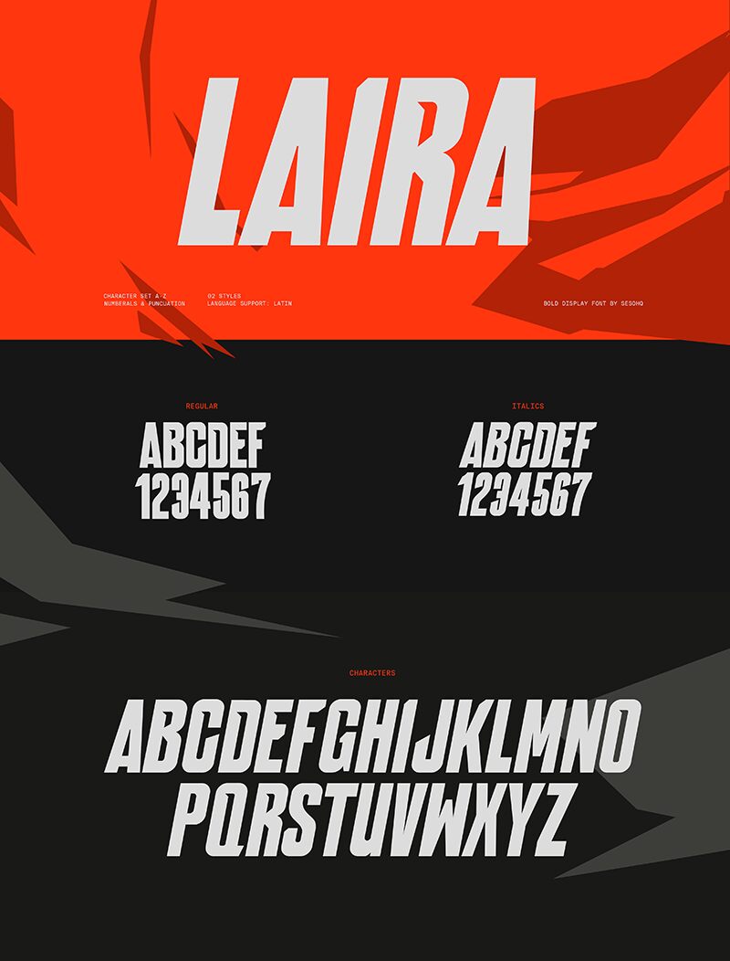 Laira Schriftart