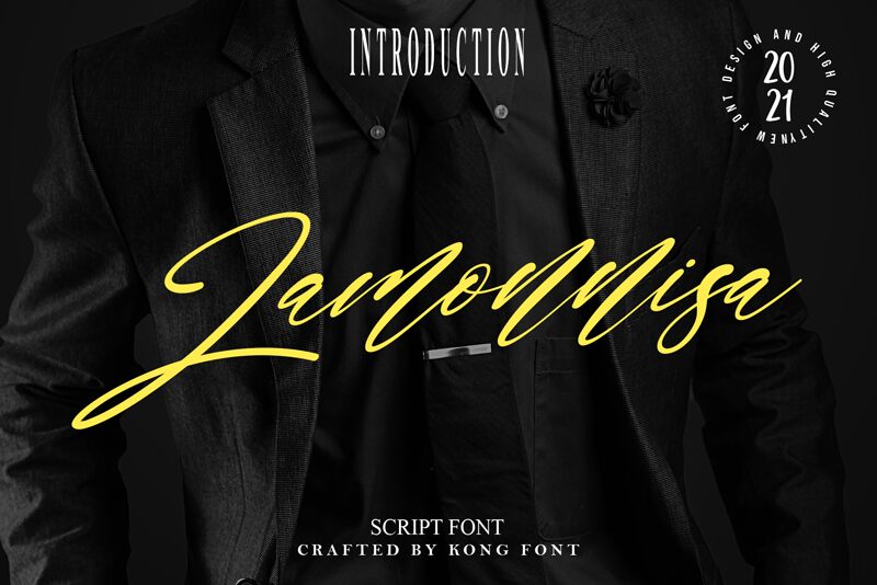 Lamonnisa Schriftart