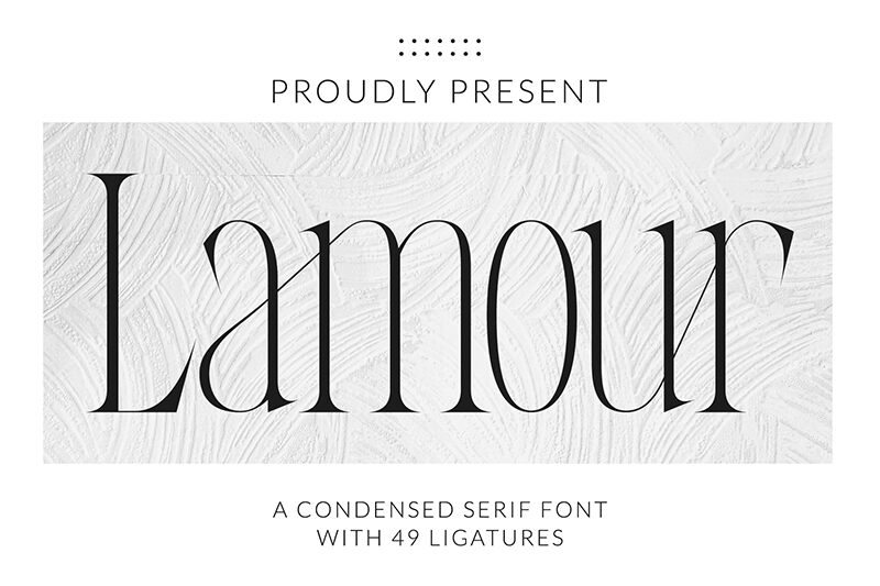 Lamour الخط