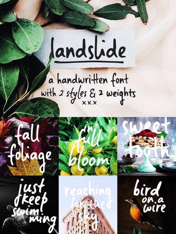 Landslide Schriftart