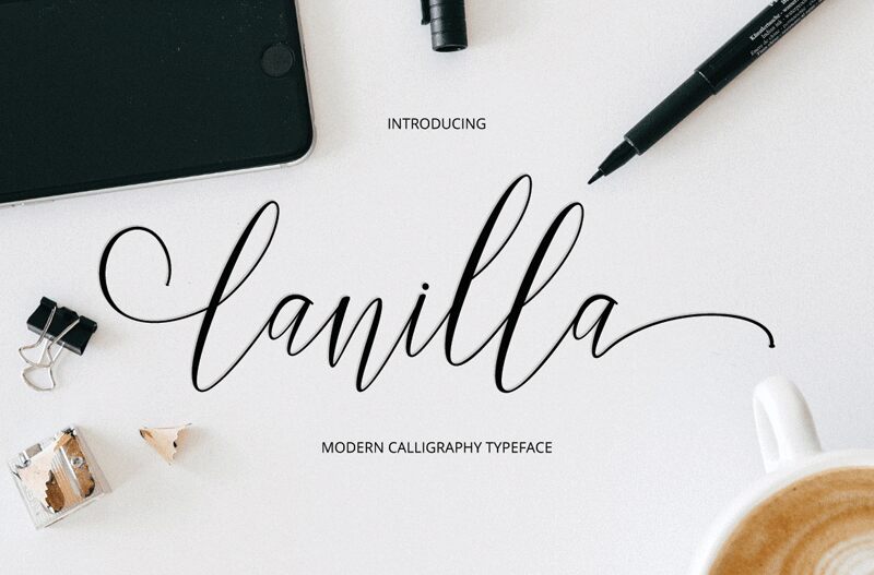 lanilla 字体