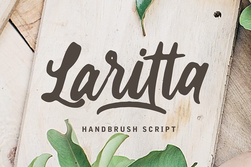 Laritta Schriftart