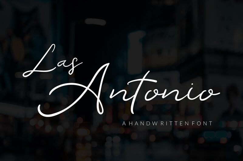 Las Antonio Czcionka