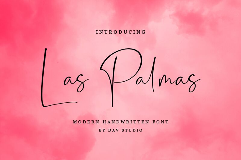 Las Palmas Шрифт