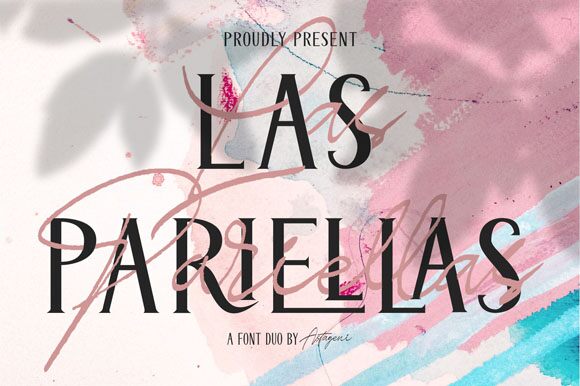 Las Pariellas Schriftart
