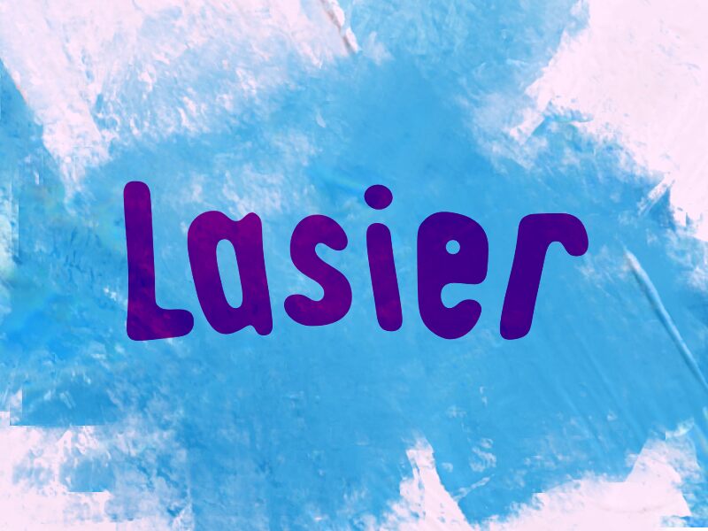 Lasier — Font presentation