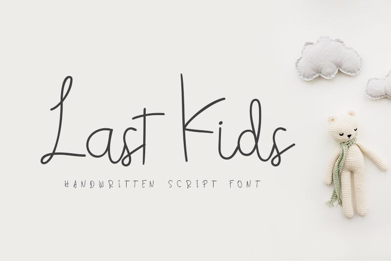 Last Kids Schriftart