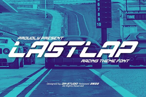 Lastlap フォント