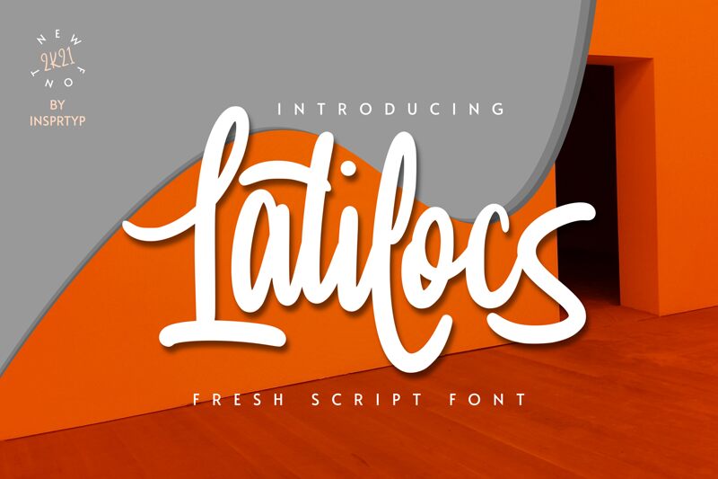 Latilocs Schriftart