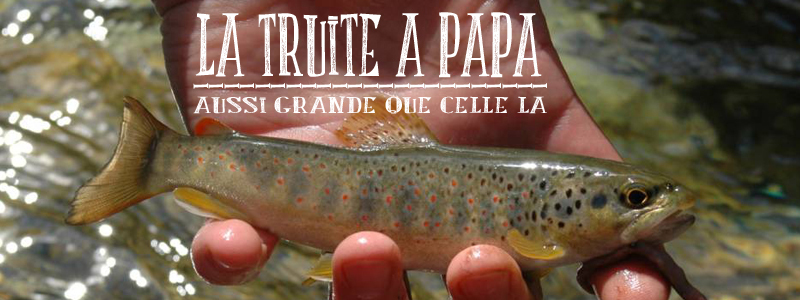 LA TRUITE A PAPA Schriftart