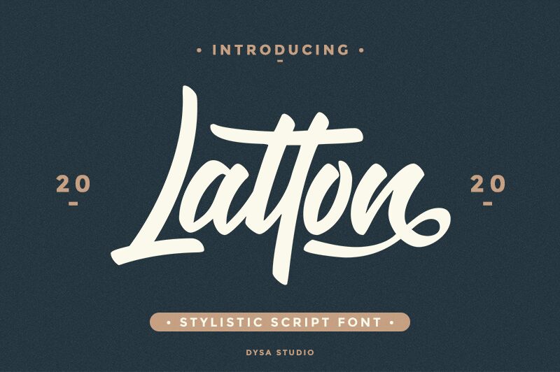 Latton Schriftart