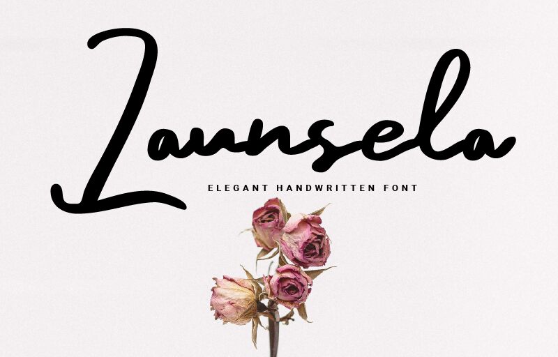Launsela Schriftart