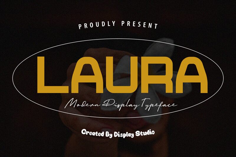 LAURA Schriftart
