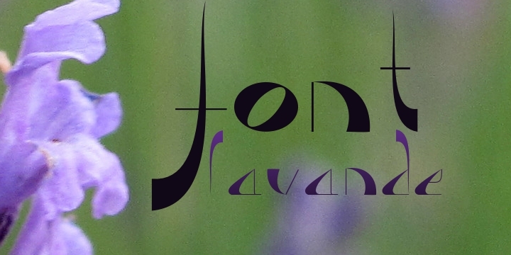 Lavande Czcionka