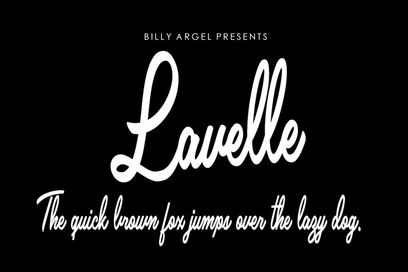 Lavelle Schriftart