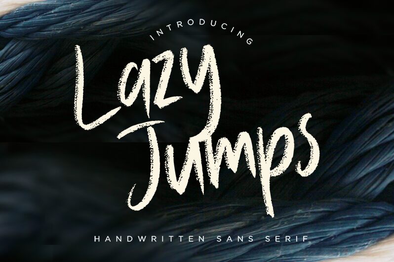 Lazy Jumps Czcionka