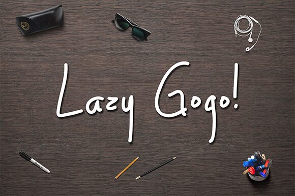 Lazy Gogo Czcionka