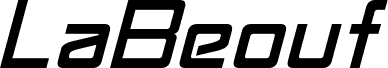 LaBeouf Italic