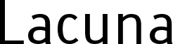 Lacuna Regular