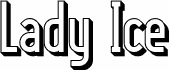 Lady Ice - 3D