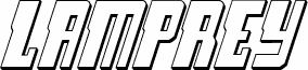 Lamprey 3D Italic
