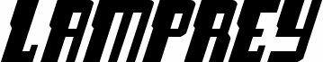 Lamprey Expanded Italic