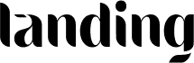 landing font Regular