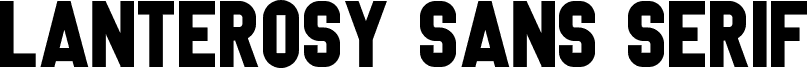 Lanterosy Sans Serif