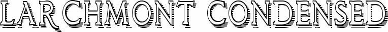 Larchmont Condensed