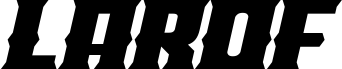 LAROF Regular Slant