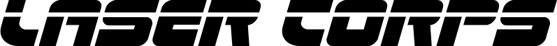 Laser Corps Laser Italic