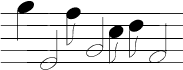 Preview of the lasolsi_not font