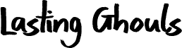 Lasting Ghouls font
