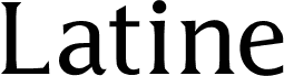 Latine