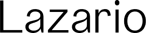 Anteprima del carattere Lazario Demo Regular