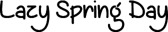 Lazy Spring Day Demo