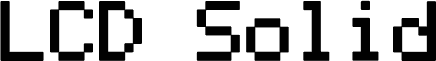 LCD Solid