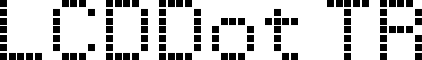 LCDDot TR Regular