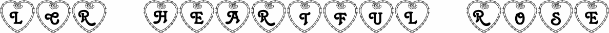 LCR Heartful Rose
