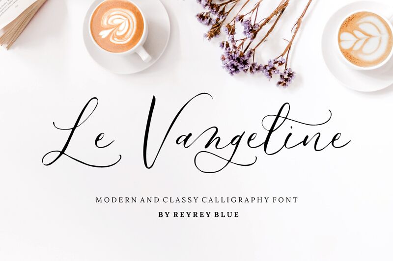 Le Vangeline Czcionka