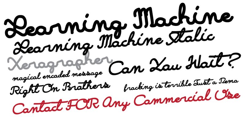 LearningMachine Carattere