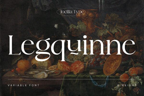 Legquinne Schriftart