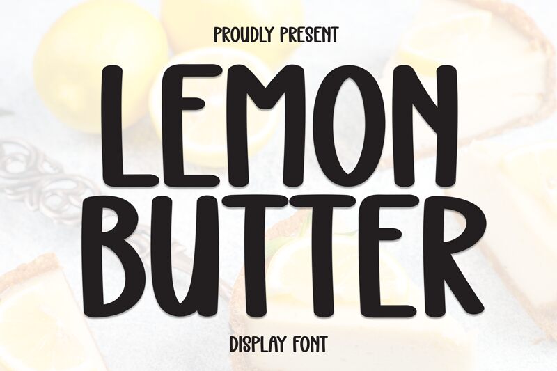 Lemon Butter 字体