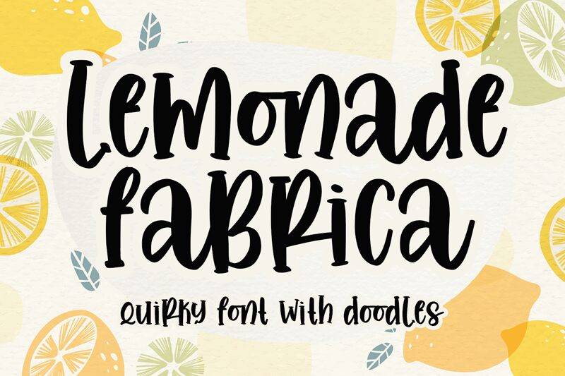 Lemonade fabrica Czcionka