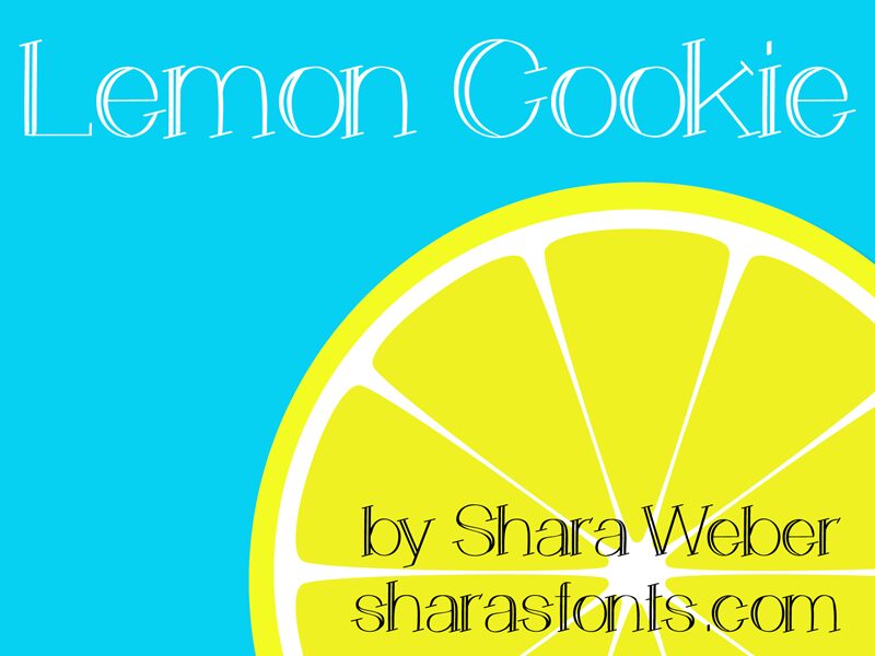 LemonCookie Schriftart