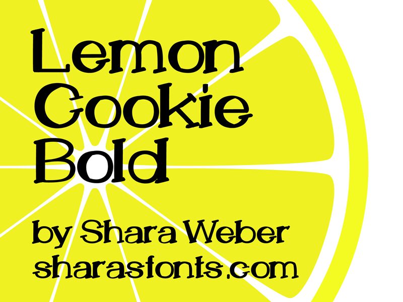 LemonCookie Schriftart